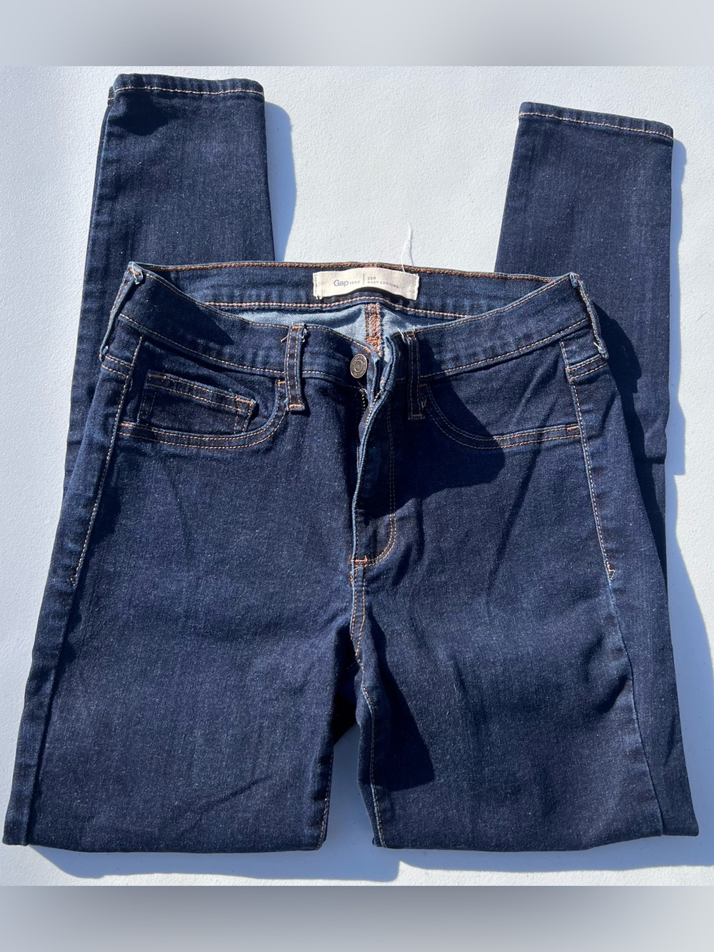 GAP Women's Dark Indigo Skinny Jeans